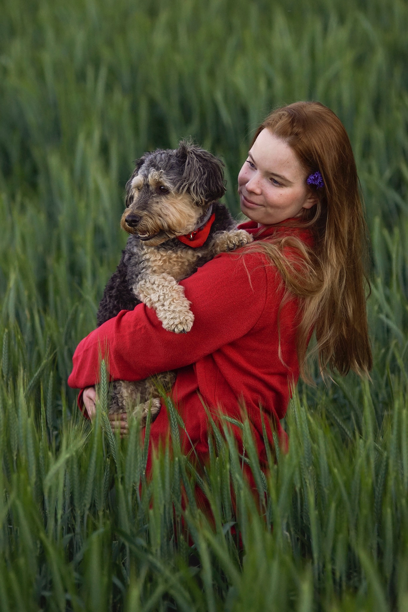 sesje plenerowe ze zwierzętami