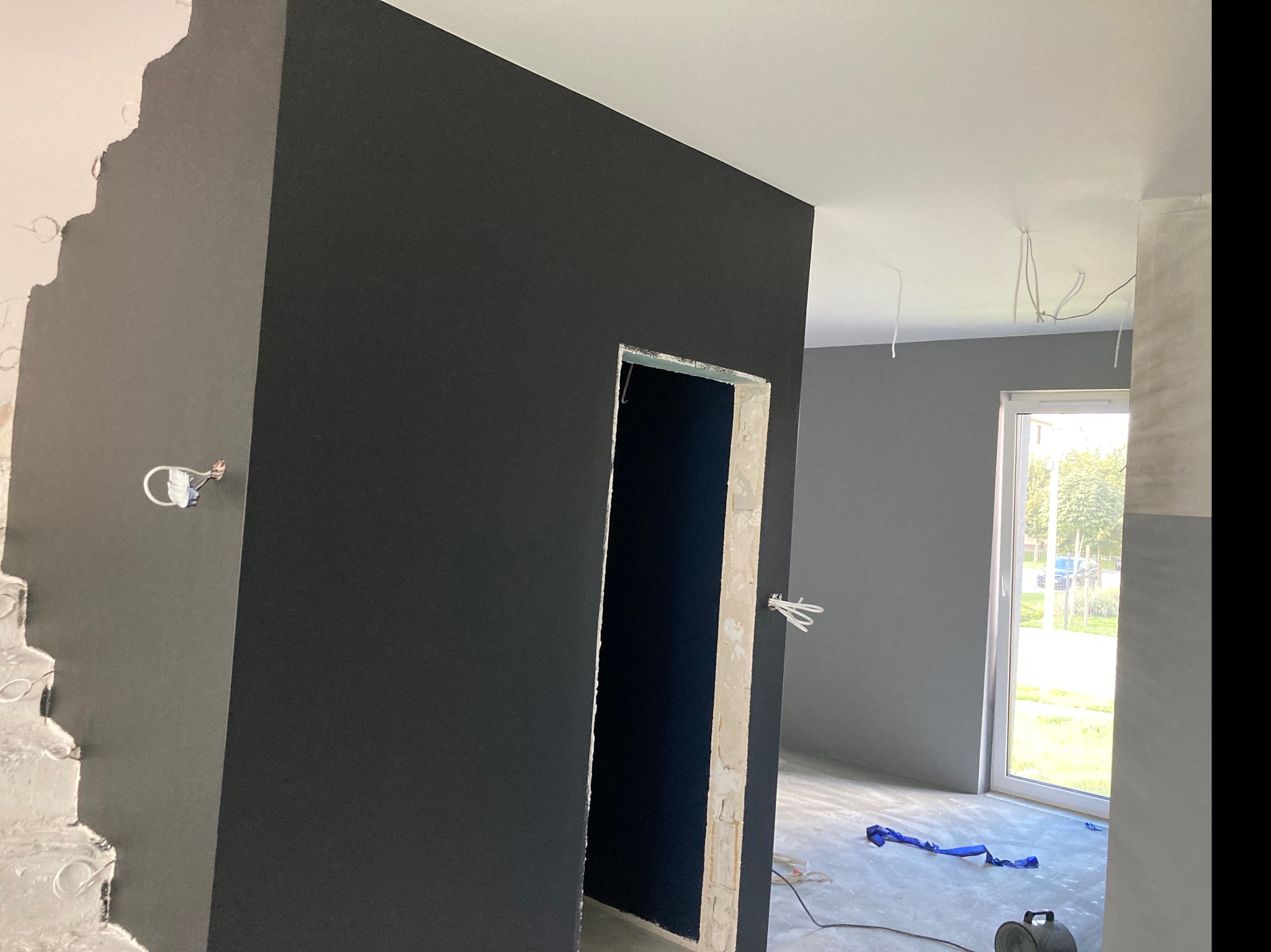 Malowanie natryskowe,agregatem