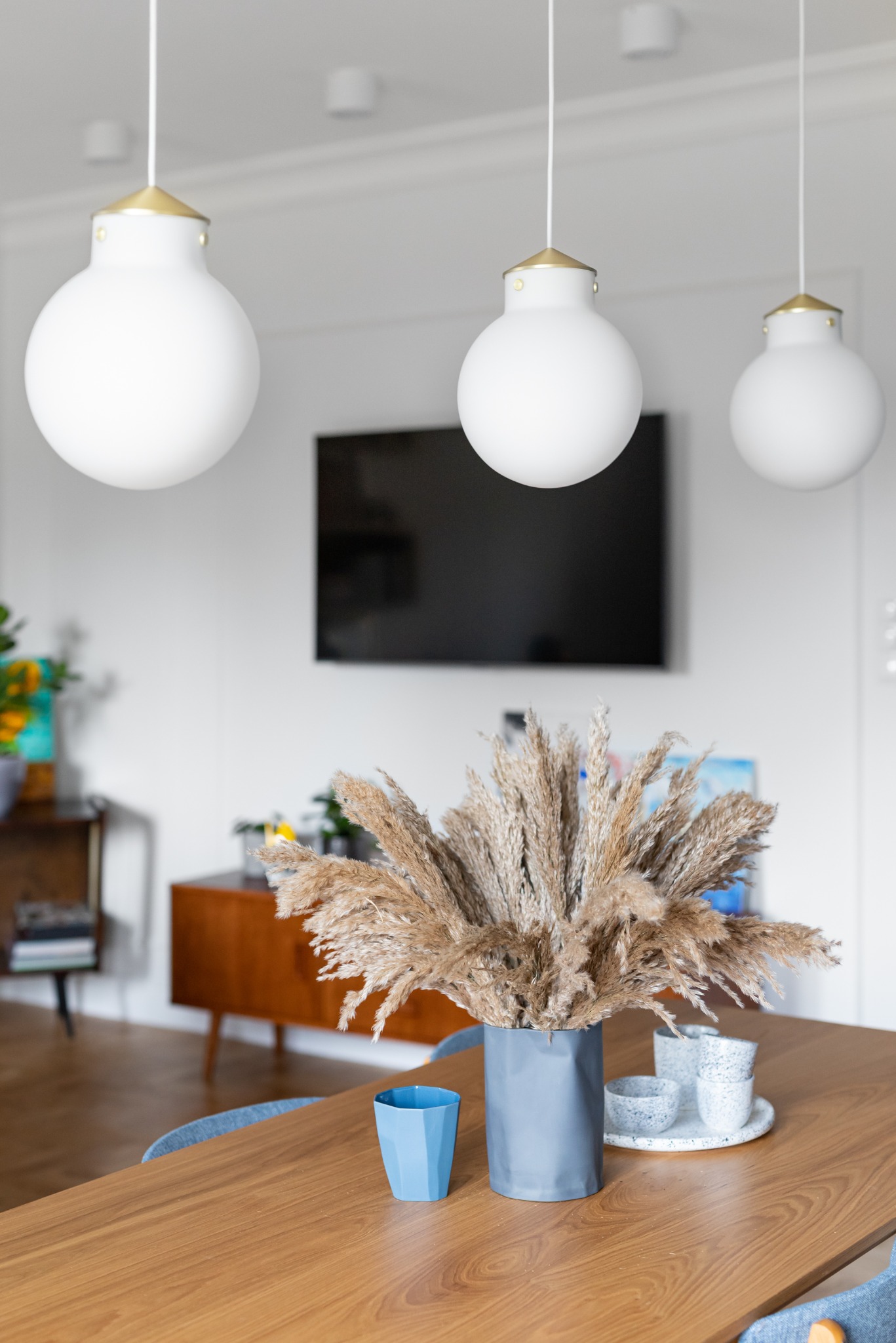 Realizacja projektu mieszkania w stylu mid century modern w Gdyni - Wzgórze Św. Maksymiliana