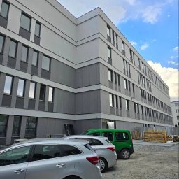 Wykonanie elewacji lekko-mokrej we Wrocławiu 
Komisariat Policji 