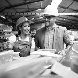 80% naszych klientów to firmy produkcyjne. Efektywnie szkolimy Liderów, Mistrzów i brygadzistów. 