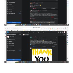 Tuba duszy - Zrzut ekranu strony Facebook firmy 'TUBA DUSZY' z opiniami klientów, w tym pozytywnymi recenzjami na temat odczytów z Kronik Akaszy i sesji z Pawłem, z widocznym napisem 'THANK YOU' u dołu.