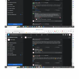 Zrzut ekranu strony Facebooka firmy 'TUBA DUSZY' prezentujący opinie klientów dotyczące odczytów z Kronik Akaszy i Reiki.