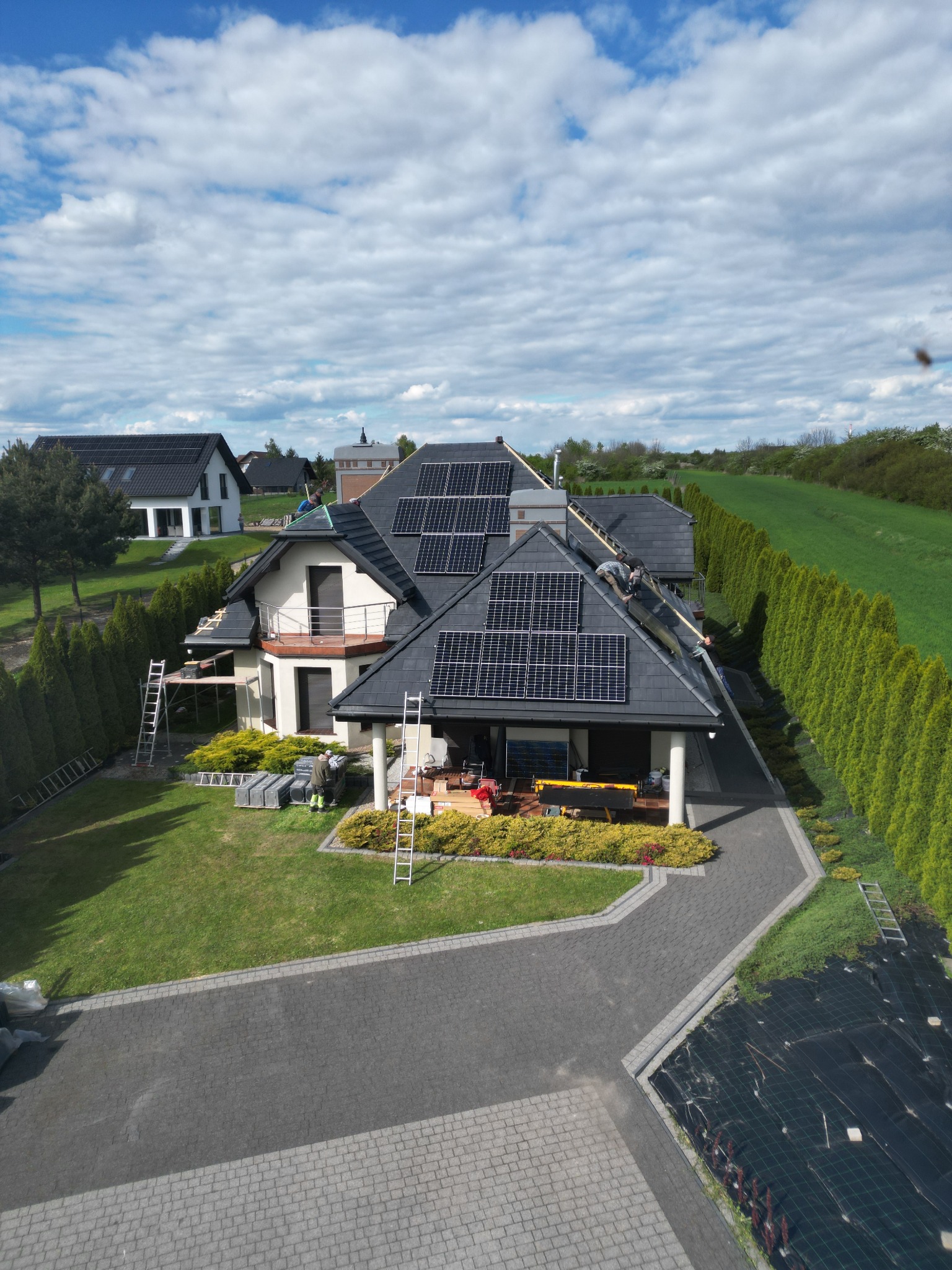 Instalacja o mocy 9,6kw , system SolarEdge