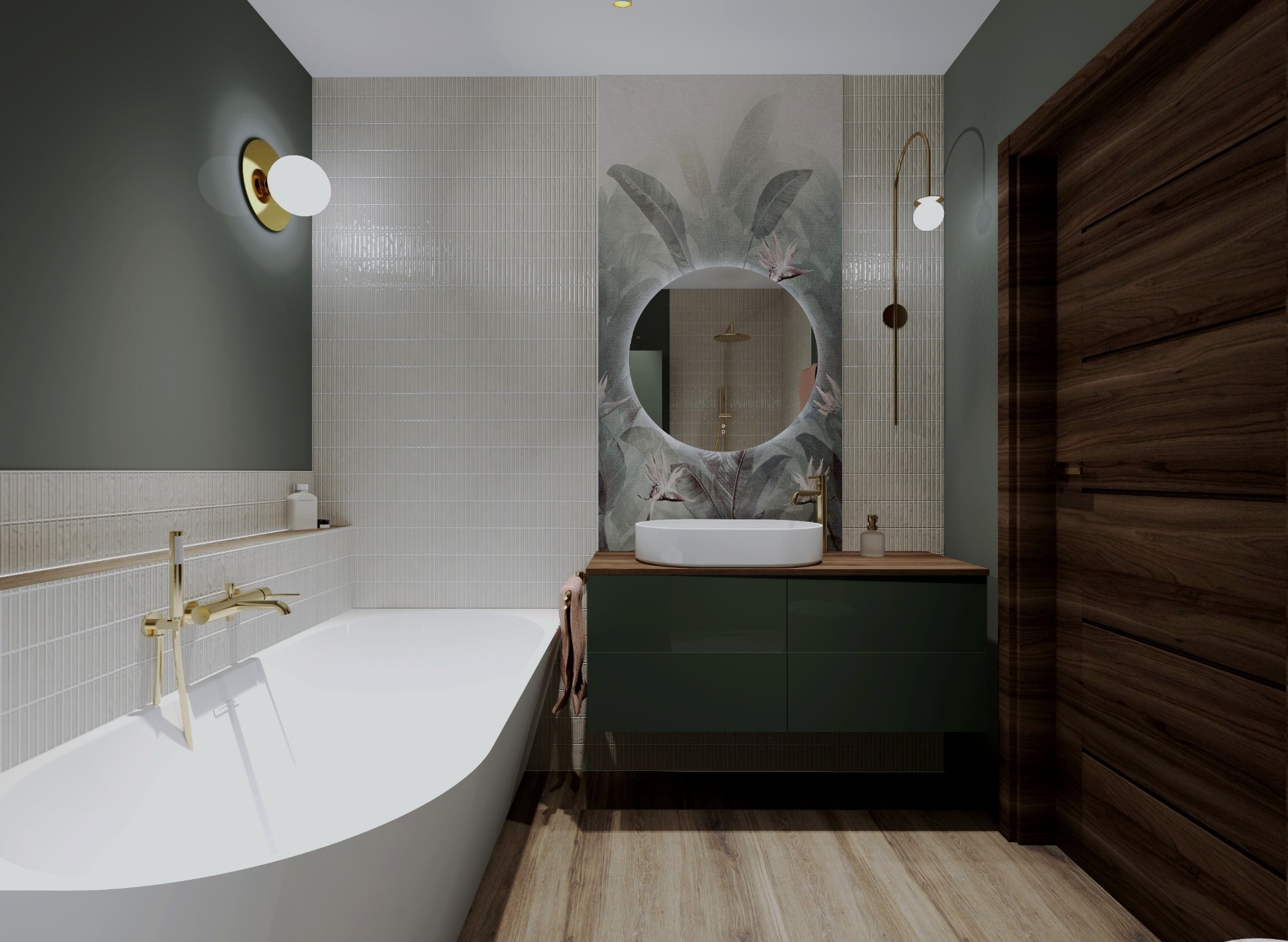 łazienka w domu szeregowym/Gdańsk-Banino/10m2