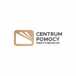 Logo firmy Centrum Pomocy Kredytobiorcom z symbolem trzech dokumentów w zaokrąglonym kwadracie w odcieniach brązu.