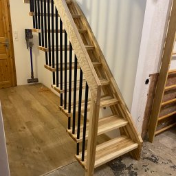 Vvwood szczecin - Schody Drewniane Na Beton Szemud