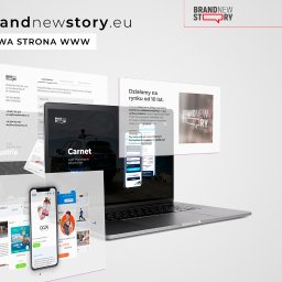 Wdrożenie nowej strony, która dobrze zaprezentuje nasze możliwości:
www.brandnewstory.eu