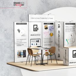 Zaprojektowanie oprawy stoiska na RemaDays dla drukexpress.pl