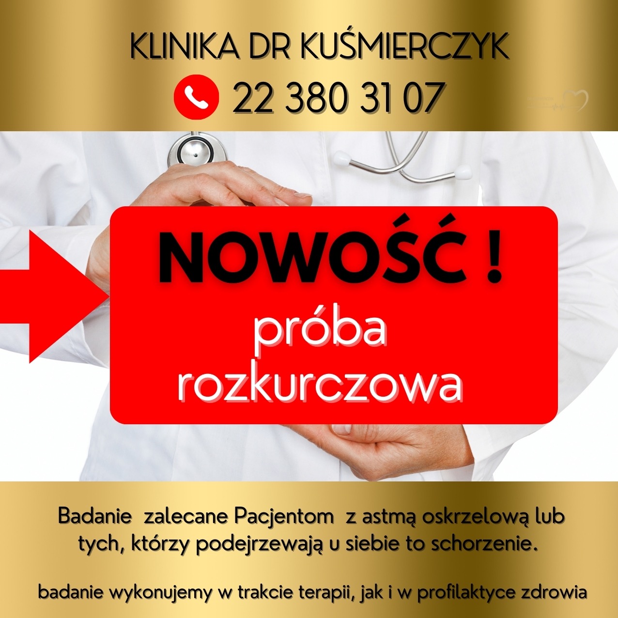 Próba rozkurczowa w Klinice dr Kuśmierczyk