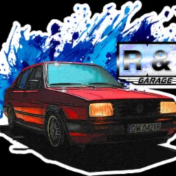 Promocyjna 'Wlepka Jetta' R&N Garage