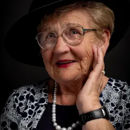 To jest zdjęcie z sesji dla seniorów.