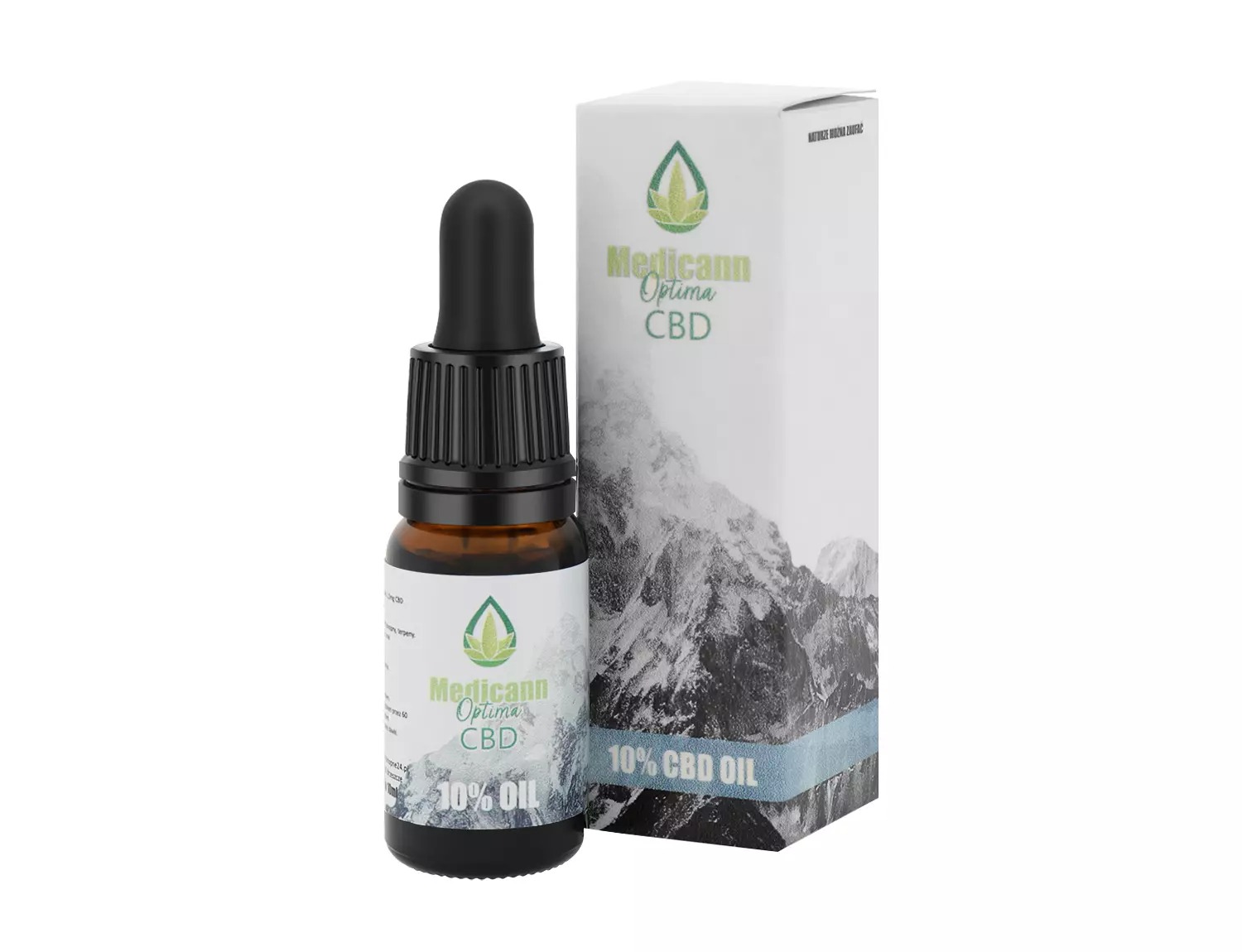 Olej konopny 10% CBD Medicann 10ml