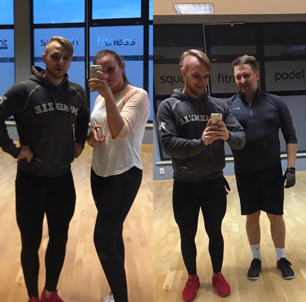 Trenuje ludzi w bardzo rożnym wieku