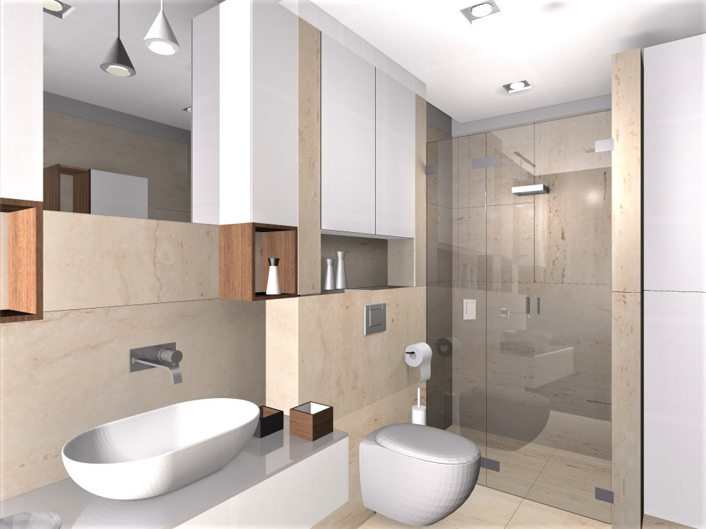 łazienka -wizualizacja