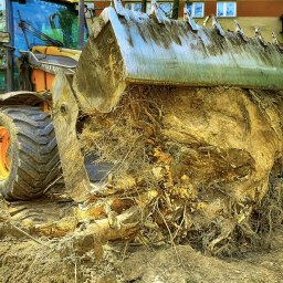 KMF - czyszczenie terenu, usuwanie, frezowanie karp