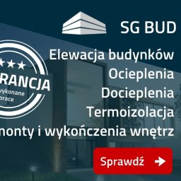 SG BUD Elewacje - Mycie Elewacji Domów Kraków