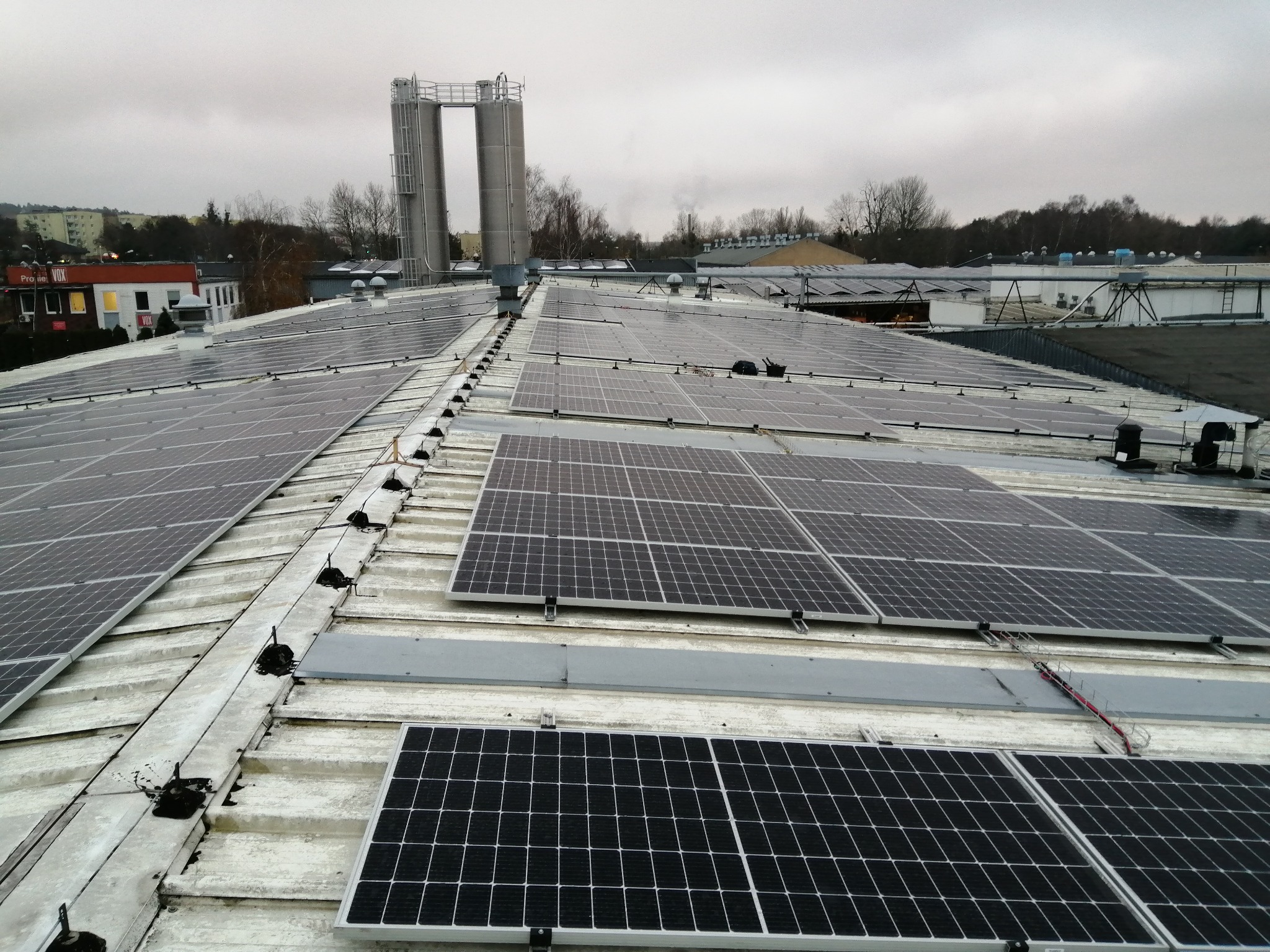 Montaż instalacji fotowoltaicznej o mocy 200kWp