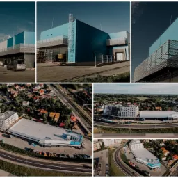 Budowa budynku usługowego Castorama, oraz budynku wielorodzinnego.