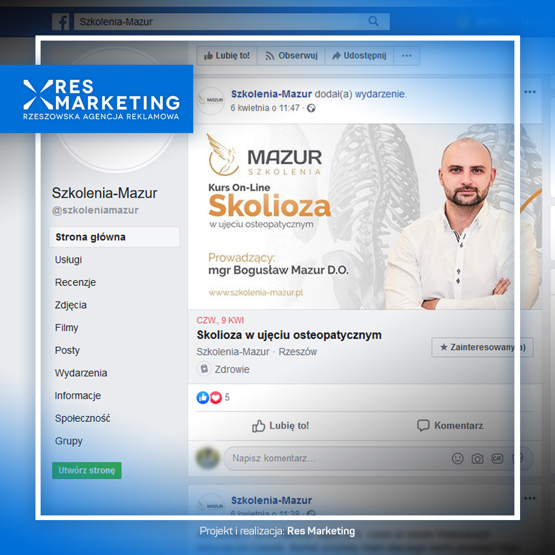 Materiały na social media