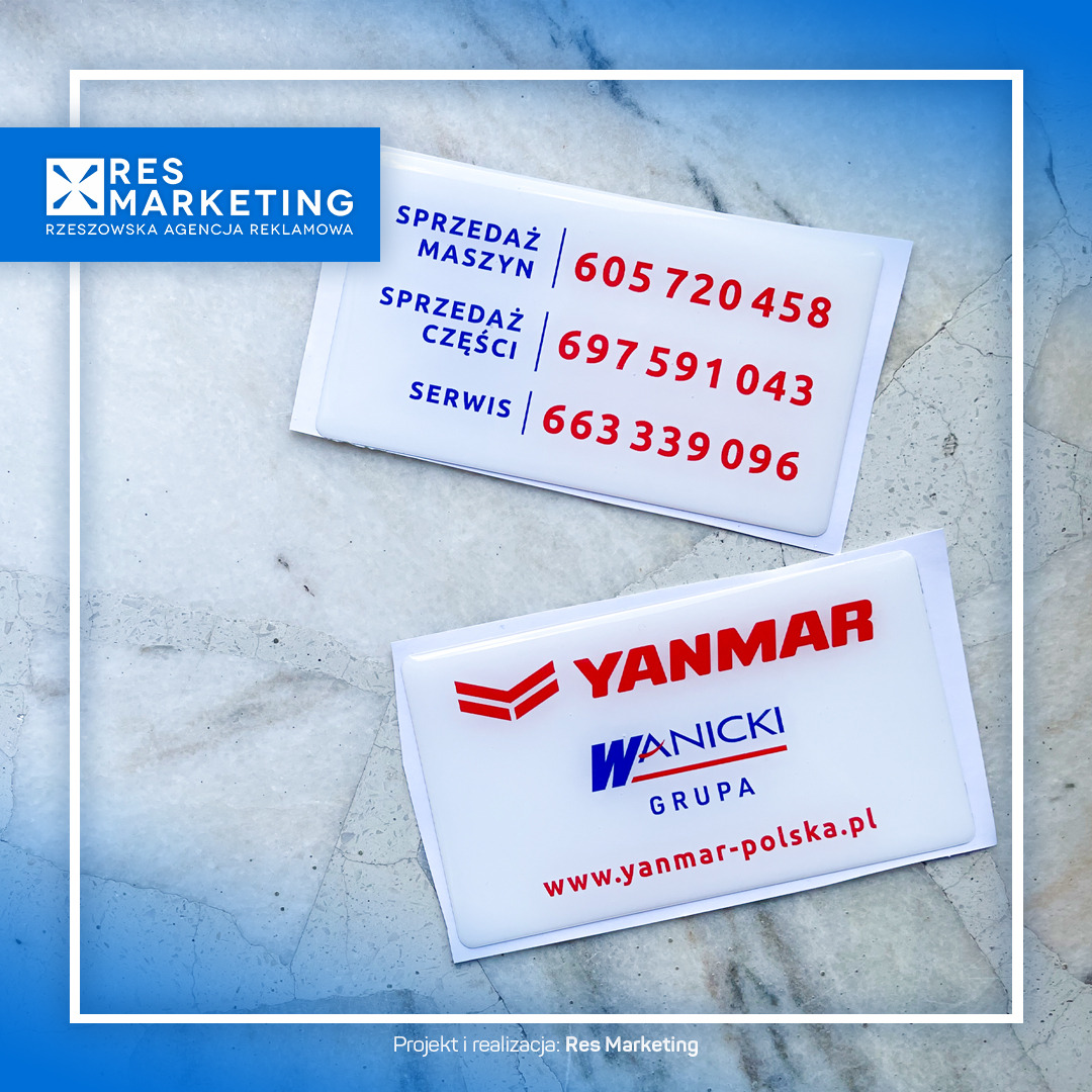 Naklejki wypukłe 3D