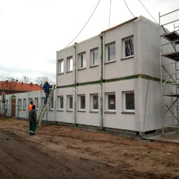 Relokacja budynku kontenerowego  Toruń