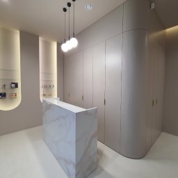 REALIZACJA PRAC - SALON BEAUTY
(ŚCIANY, SUFITY, PODŁOGA, STOLARKA DRZWIOWA, WYPOSAŻENIE)