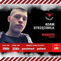 Adam Strzęciwilk - Webmasterzy Biłgoraj
