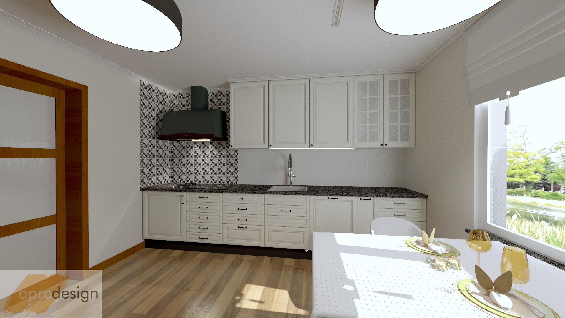 Kuchna Black & White