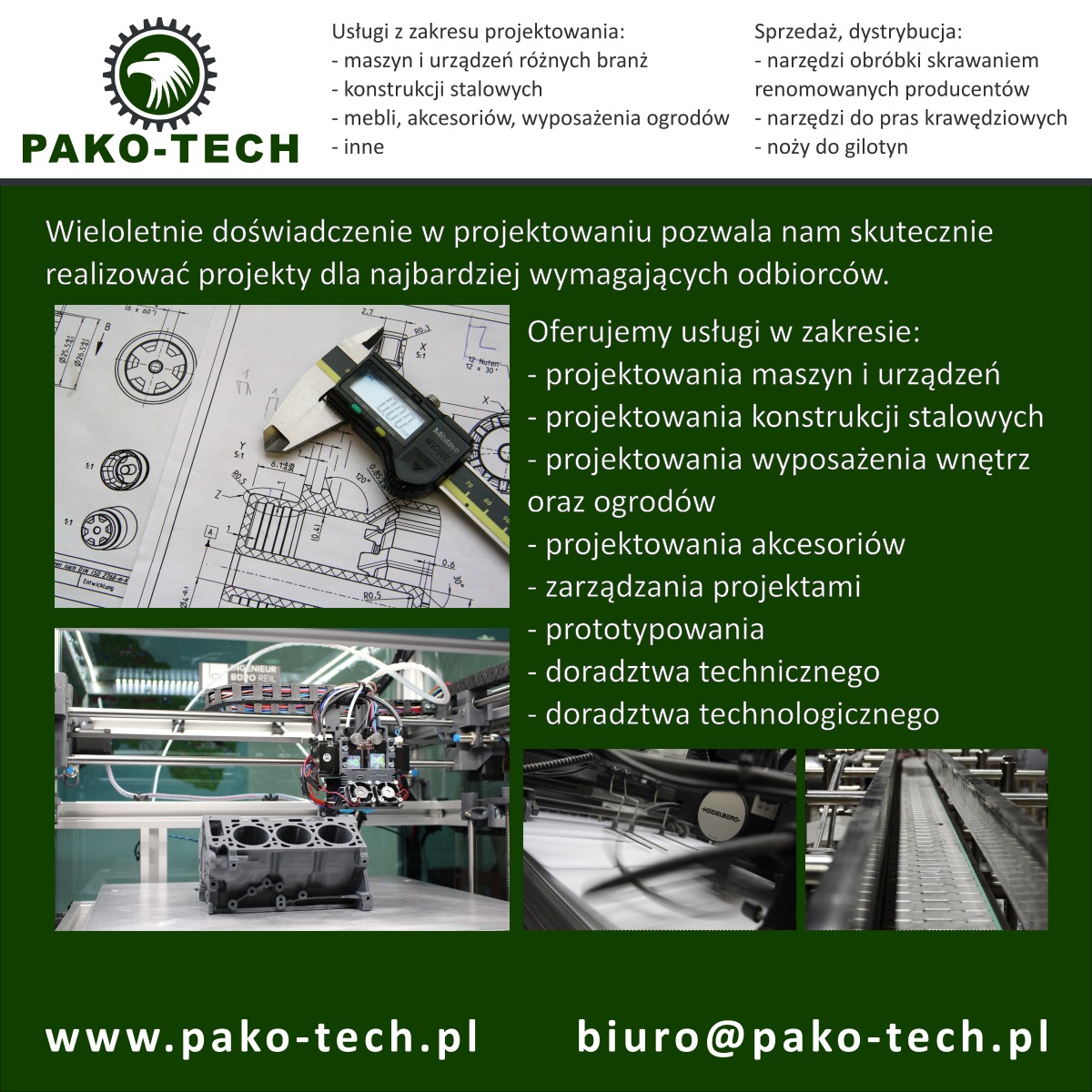 Zdjęcie przedstawia blok silnika, prawdopodobnie wykonany za pomocą drukarki 3D, stojący na platformie drukarki. W tle widoczna głowica drukująca z dyszami.
