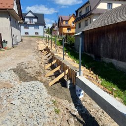 Niwelacja terenu Raba Wyżna 4