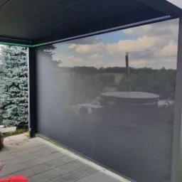Zip screen i pergola