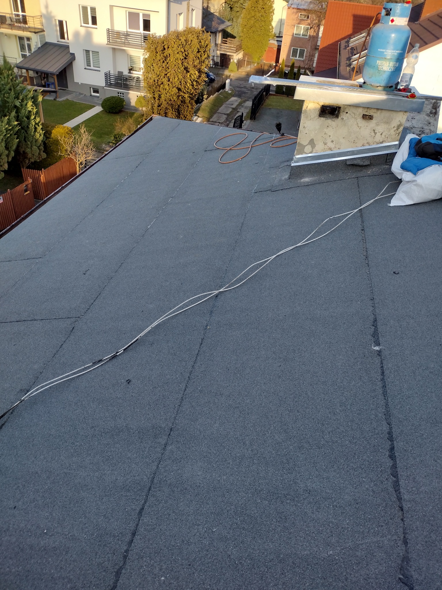 pokrycie dachu papá termozgrzewalną Lublin