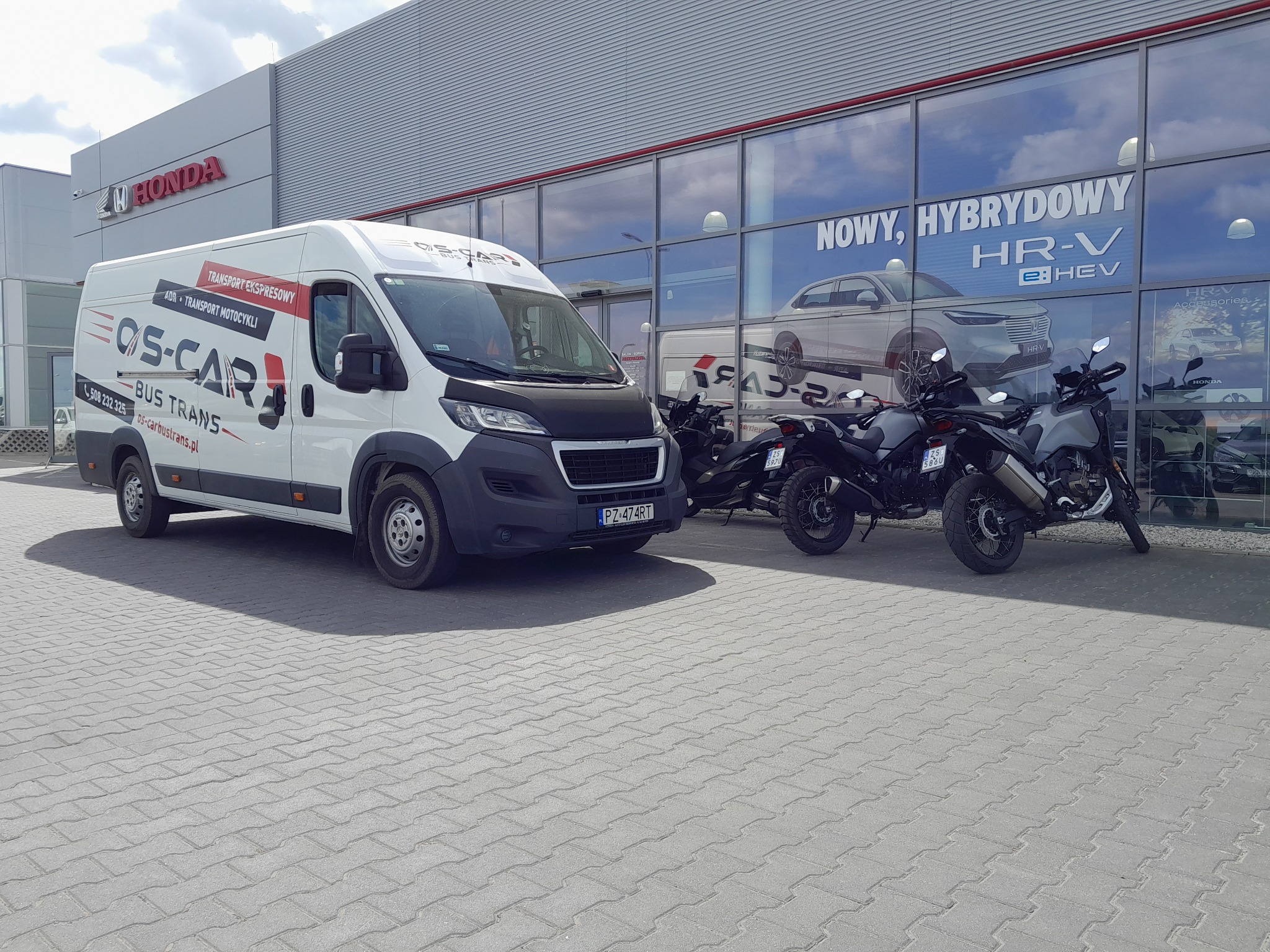 Odbiór nowego motocykla - bez udziału klienta !!! Zleć nam odbiór a całą resztą zajmiemy się my !!!