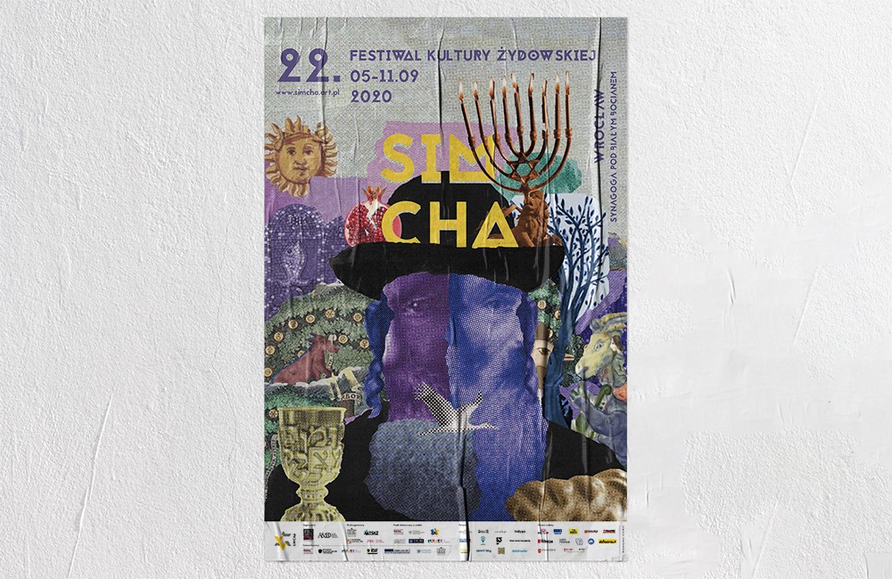 Plakat do Festiwalu Kultury Żydowskiej