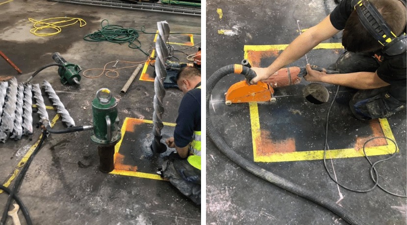 Zwiększanie nośności fundamentów.