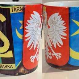 Kubki ceramiczne dla Klubu Sportowego "Siarka" Tarnobrzeg