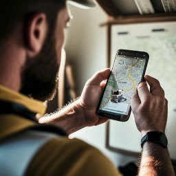 Monitoring GPS aplikacja w telefonie