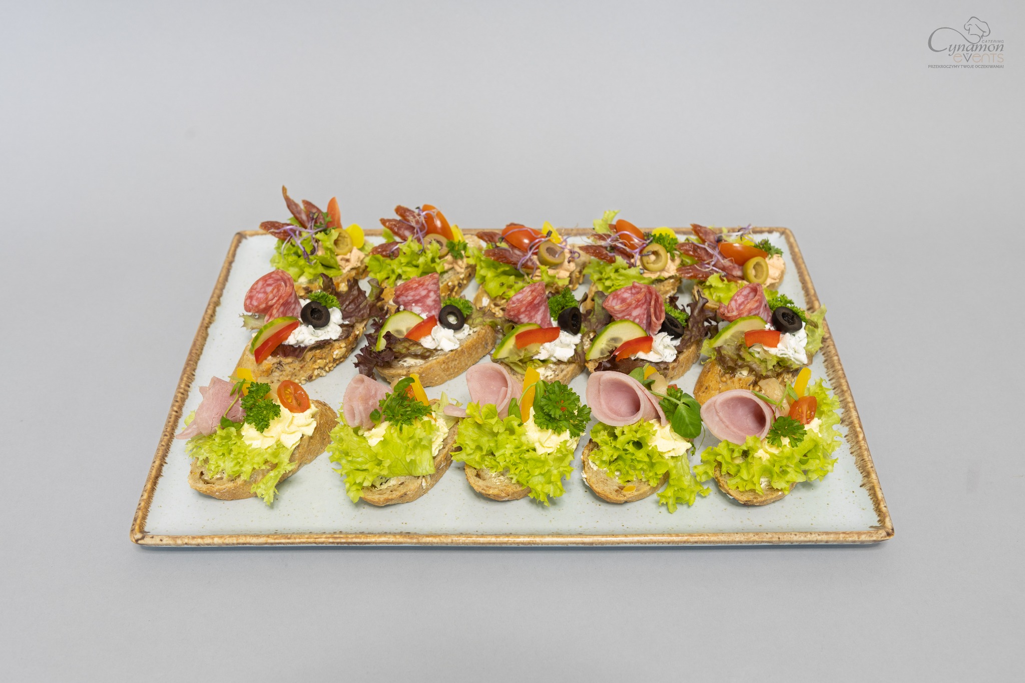 Mix z wędlinami 3 rodzaje – 15 sztuk