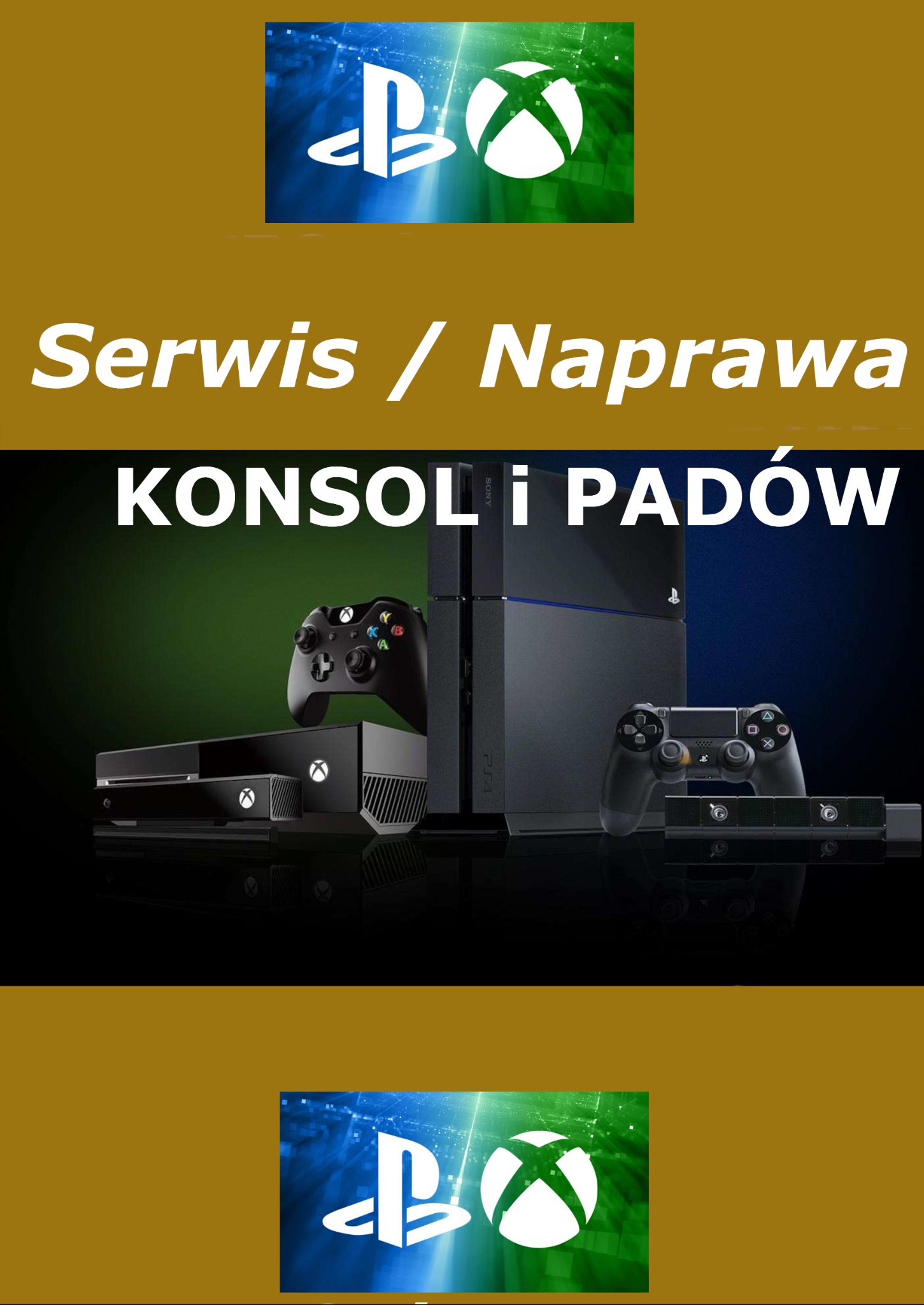 Serwis naprawa konsol