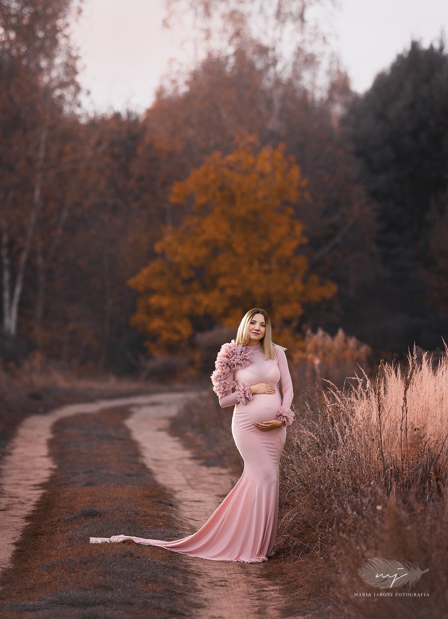 Fotografia ciążowa w plenerze