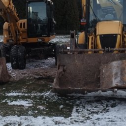 Koparka obrotowa i koparko ładowarka 9 tonowe