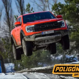 Europejska premiera Forda na naszym torze Poligon 4x4