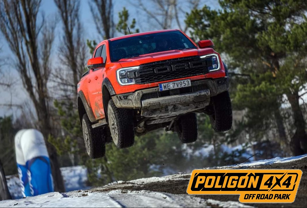 Europejska premiera Forda na naszym torze Poligon 4x4