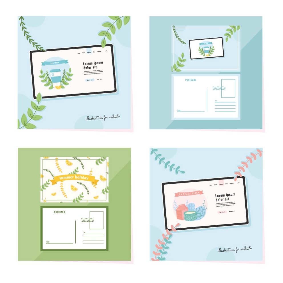 Branding dla marki z zestawami kaw oraz herbat