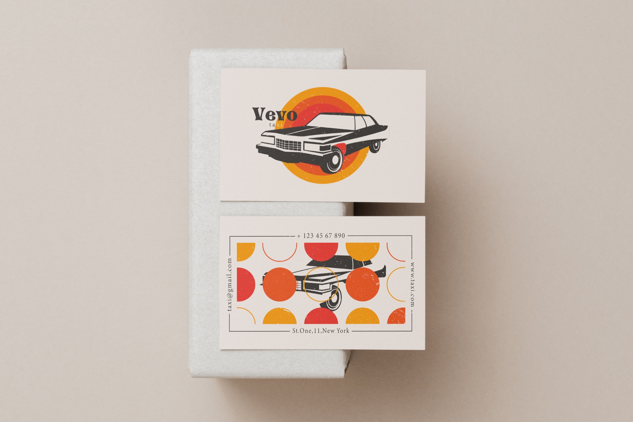 Wizytówka dla taxi