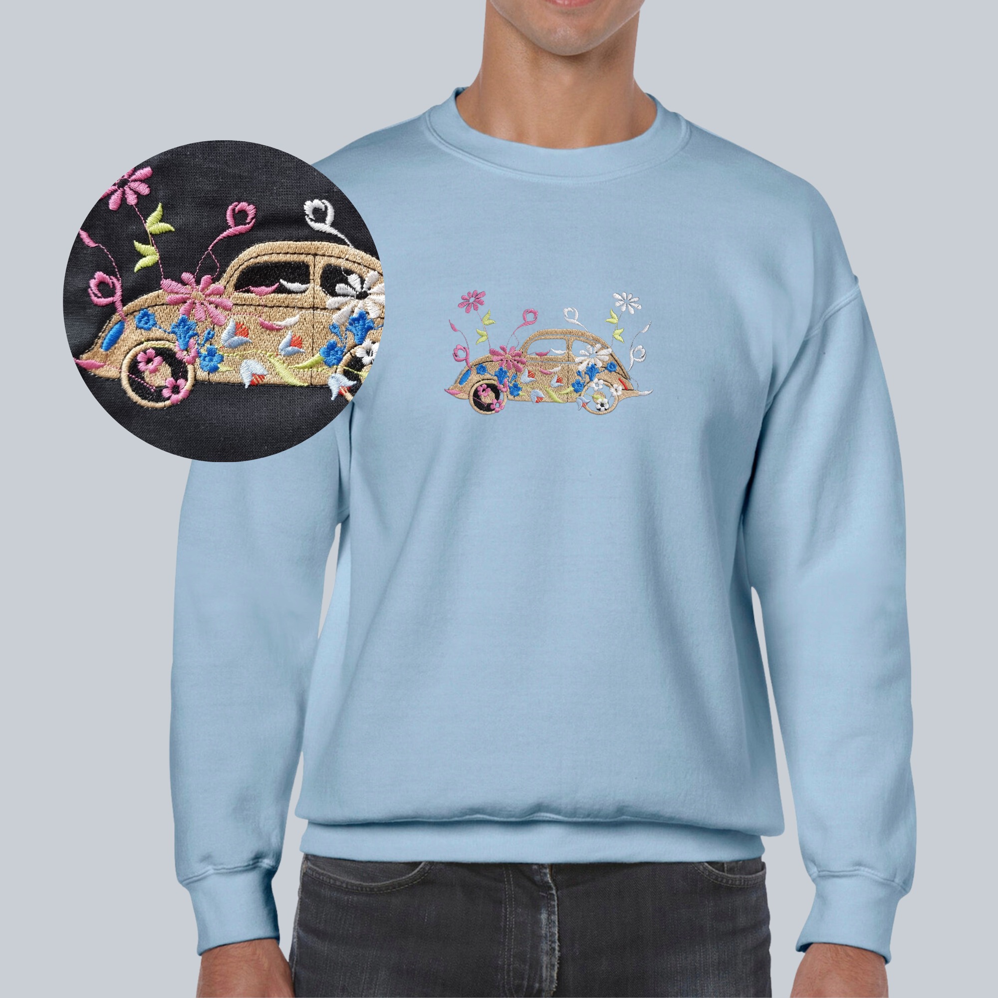 bluza z pięknym haftem, zamówienie indywidualne