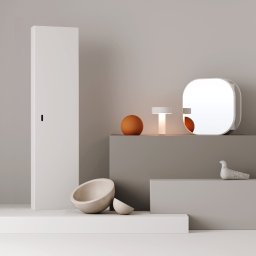 Meble łazienkowe i lustra MO_RE dla Defra