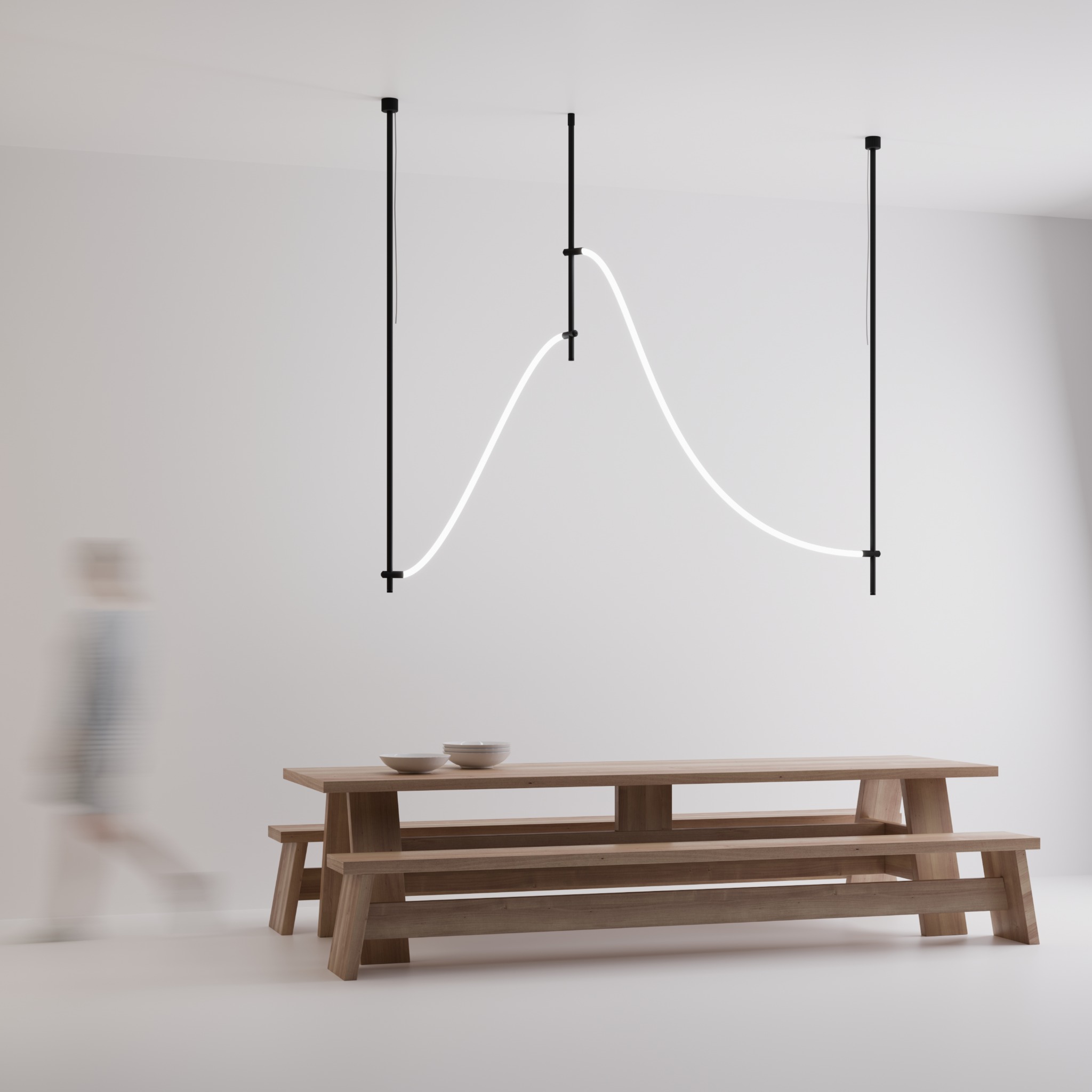 Kolekcja modułowych opraw oświetleniowych Bricks dla Zaho Lighting