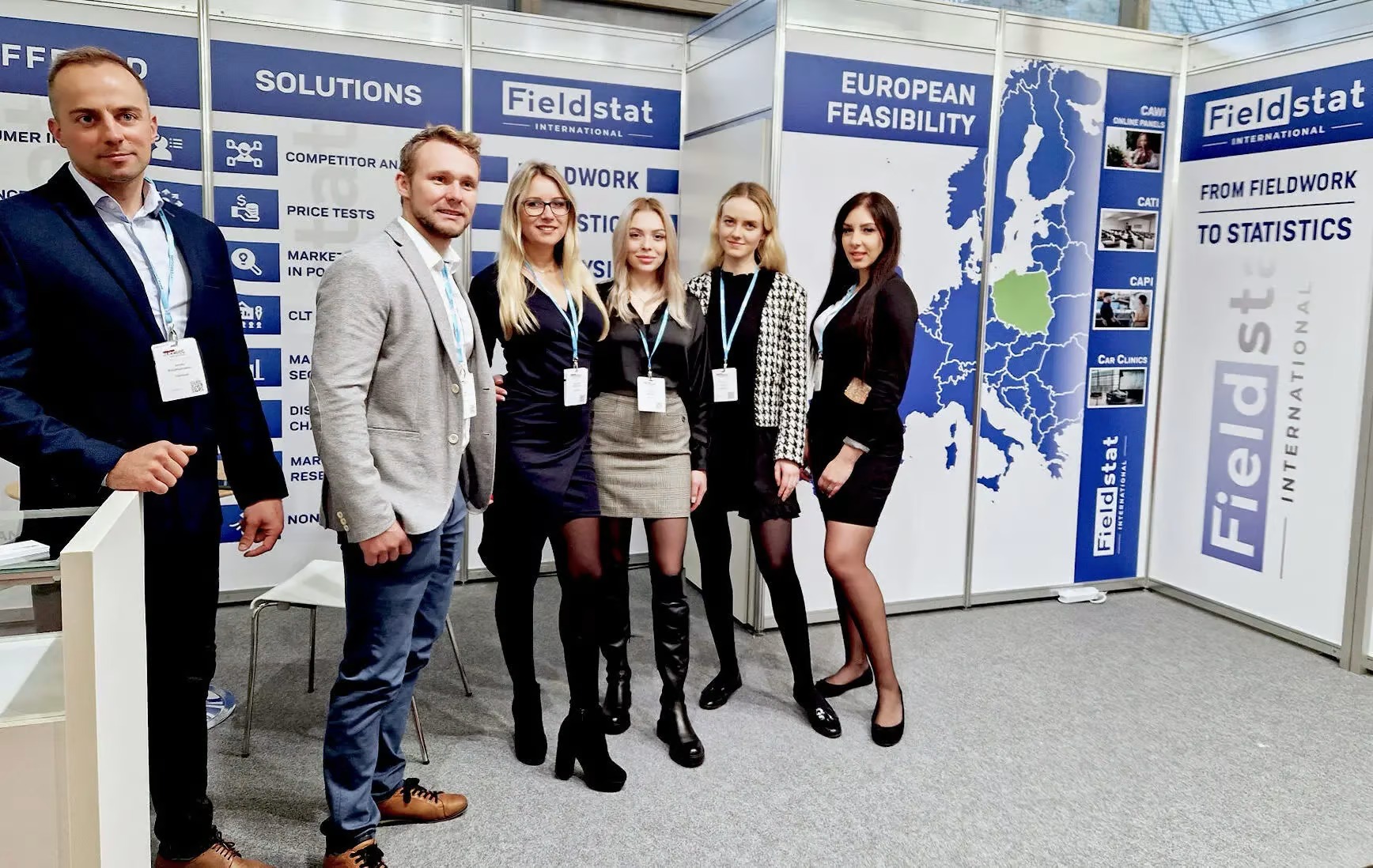 Fieldstat na targach badawczych Succet